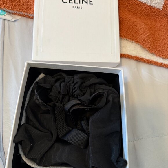 Celine Medium Triomphe Belt in Leather, Black - Size EU 95 ( US 8/10) - Picture 11 of 11